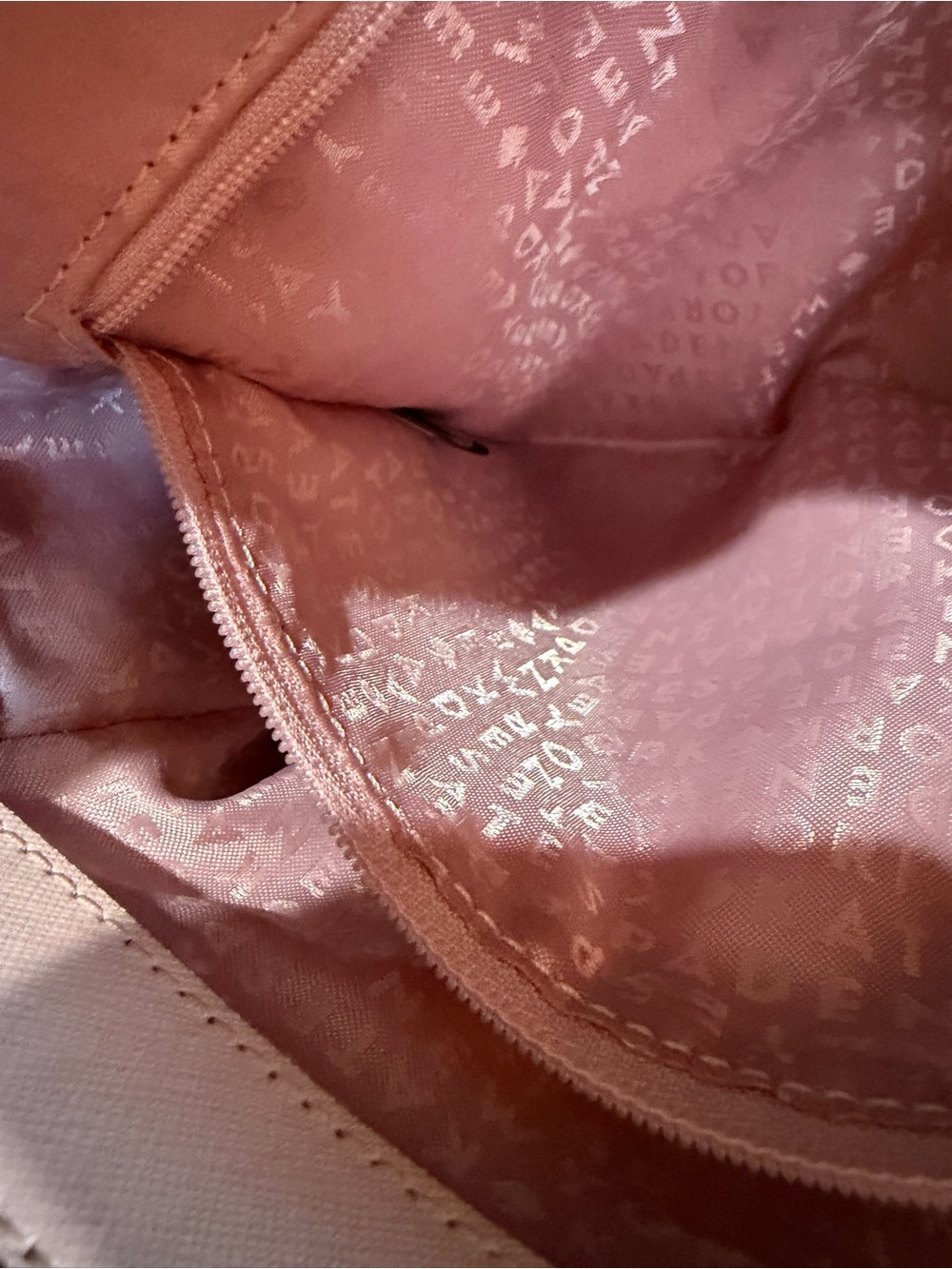 Kate spade Safiano Leather Satchel - Blush Pink - Picture 7 of 11